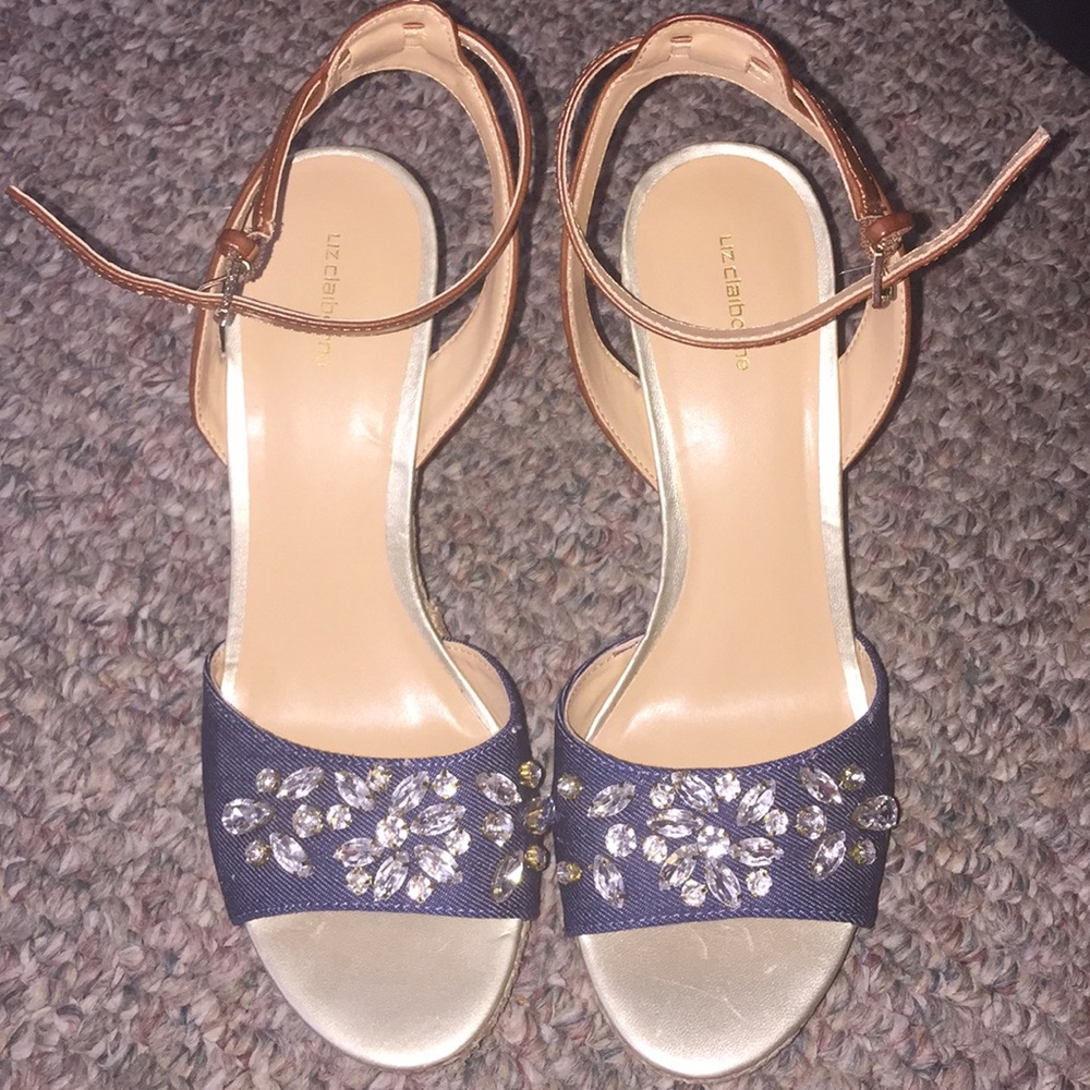 Liz Claiborne Wedge Sandals